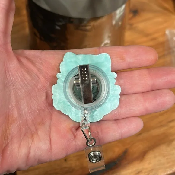 Hello Kitty Nurse Badge Reel – Retractable ID Holder Labor & Delivery NICU C3 - Picture 4 of 4